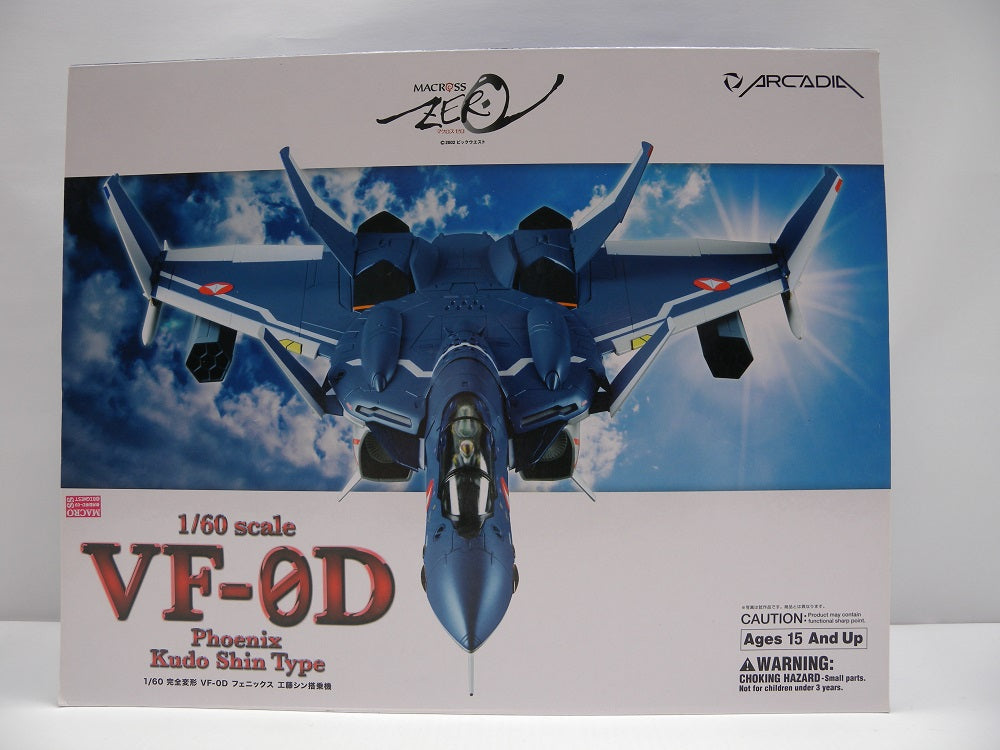 【中古】【開封品】完全変形 1/60 VF-0D フェニックス 工藤シン搭乗機 「マクロス ゼロ」＜フィギュア＞（代引き不可）6587