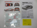 【中古】【未組立】1/24 ST165 セリカGT-FOUR ’91 モンテカルロラリー仕様 「BEEMAXシリーズ No.02」<プラモデル>(代引き不可)6587