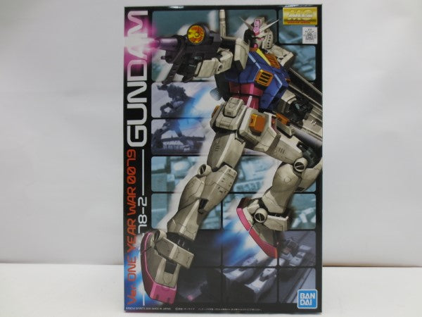 中古】【未組立】1/100 MG RX-78-2 ガンダム Ver.ONE YEAR WAR 0079 「機動戦士ガンダム 一年戦争」＜プ