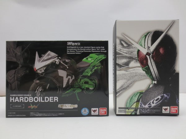 中古】【未開封】【セット】S.H.Figuarts 仮面ライダーW サイクロン 