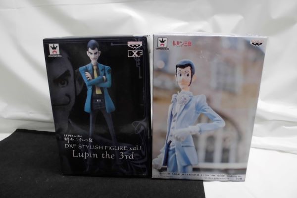 【中古】【未開封】フィギュア　ルパン三世「LUPIN　the　Third　峰不二子という女｣ DXF STYLISH FIGURE vol.1　 ルパン三世　CREATOR CREATOR Weddng ver. ２種セット＜フィギュア＞（代引き不可）6597