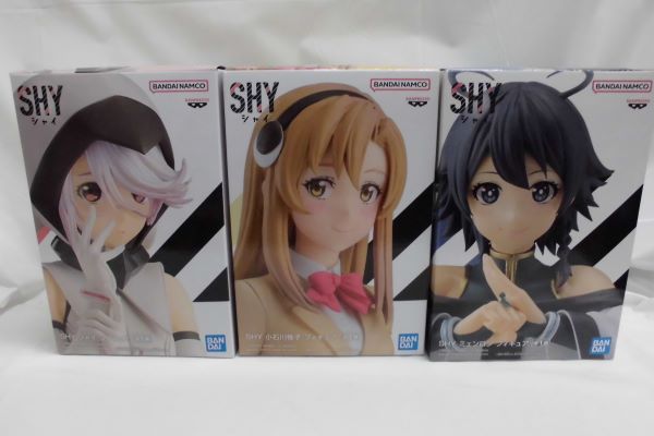 【中古】【未開封品】SHY　フィギュア　シャイ　小石川椎子　ミェンロン　３体セット＜フィギュア＞（代引き不可）6597