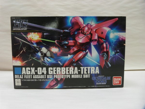 【中古】【ガンプラ】機動戦士ガンダム0083?スターダストメモリー? HGUC 1/144 AGX-04  ガーベラ・テトラ＜プラモデル＞（代引き不可）6600