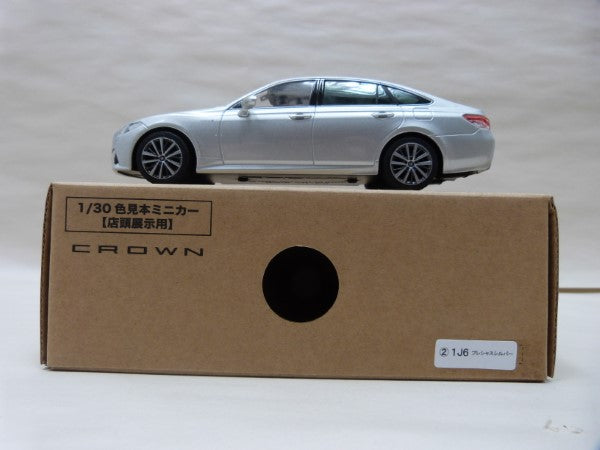 中古】【開封品】TOYOTA 色見本ミニカー 1/30 クラウン 1J6