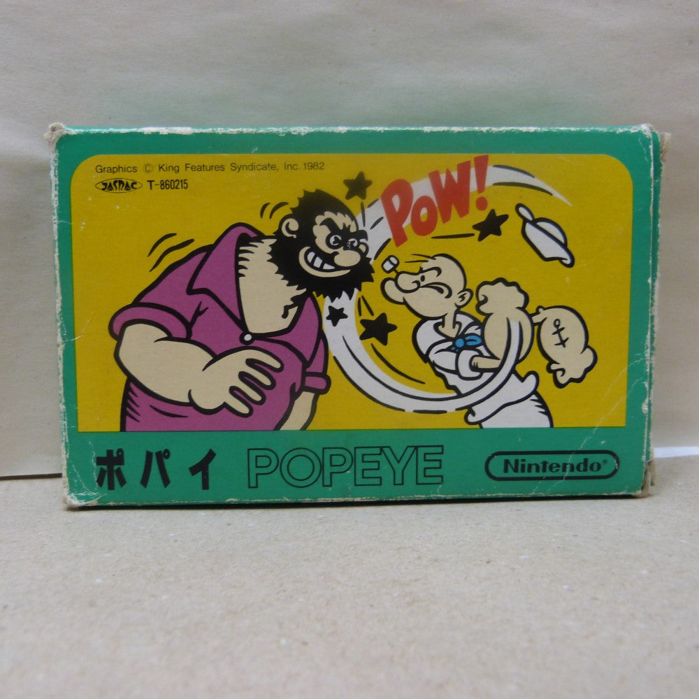 ファミリーコンピュータ ソフト ポパイ(POPEYE) 任天堂 レトロゲーム】［FC］ポパイ - POPEYE - - YouTube
