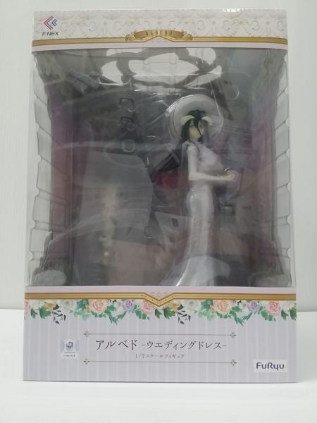 【中古】【未開封】F:NEX アルベド ウエディングドレス 1/7スケール 塗装済み 完成品＜フィギュア＞（代引き不可）6603