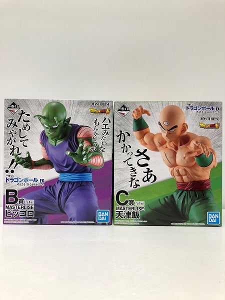 【中古】【未開封品】【セット販売】ピッコロ/天津飯 MASTERLISEフィギュア 一番くじ ドラゴンボール EX  地球を守る戦士たち＜フィギュア＞（代引き不可）6605