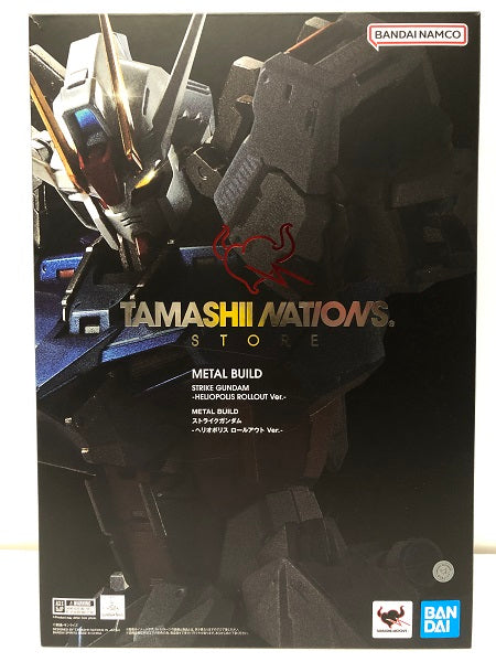 中古】【開封品】METAL BUILD ストライクガンダム -ヘリオポリス ロールアウト Ver. - 「機動戦士ガンダムSEED」＜フィ