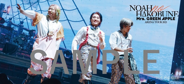 【先着特典】Mrs. GREEN APPLE／ARENA TOUR 2023 ”NOAH no HAKOBUNE”＜2DVD＞（通常盤)［Z-15077］20240112