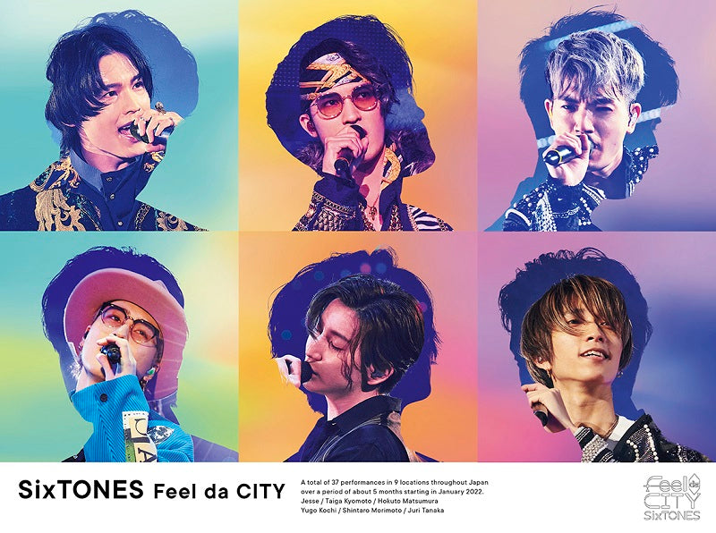 SixTONES／Feel da CITY＜2Blu-ray＞（初回盤)20220928