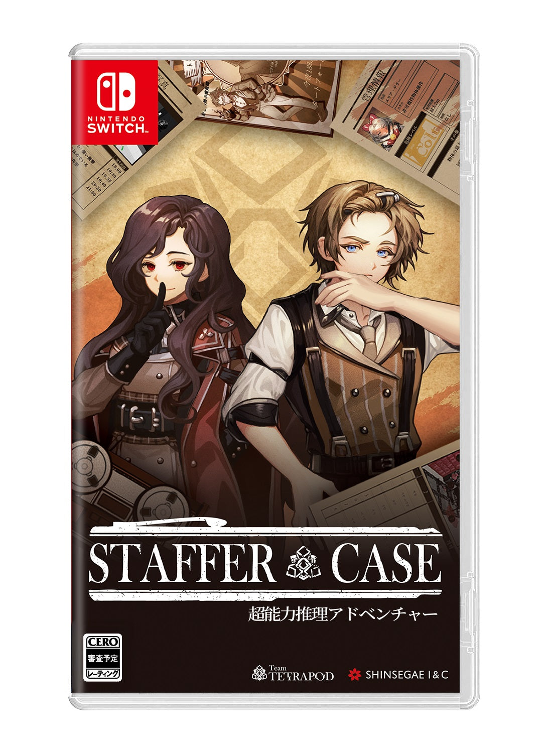Staffer Case（ステッパーケース）Deluxe Edition Amazon.co.jp: Staffer Case(ステッパーケース):超能力推理
