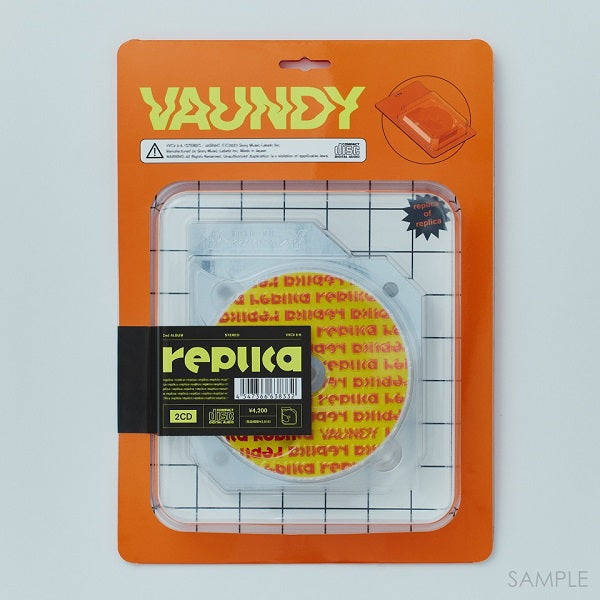 【オリジナル特典】Vaundy／replica＜2CD＞（完全生産限定盤)［Z-14787］20231115