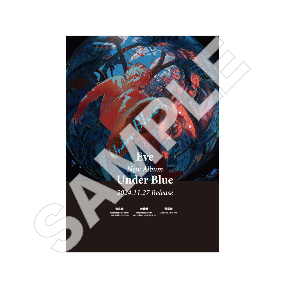 早期予約特典・先着特典】Eve／Under Blue＜CD+Blu-ray＞（映像盤（初回生産限定盤）)［Z-15887・15888］20