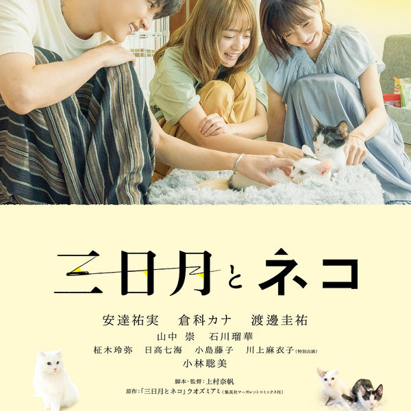 安達祐実／映画『三日月とネコ』＜DVD＞20241106