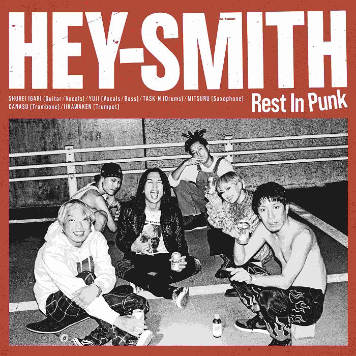 HEY-SMITH／Rest In Punk＜CD+LサイズTシャツ付＞（完全限定生産盤)20231101