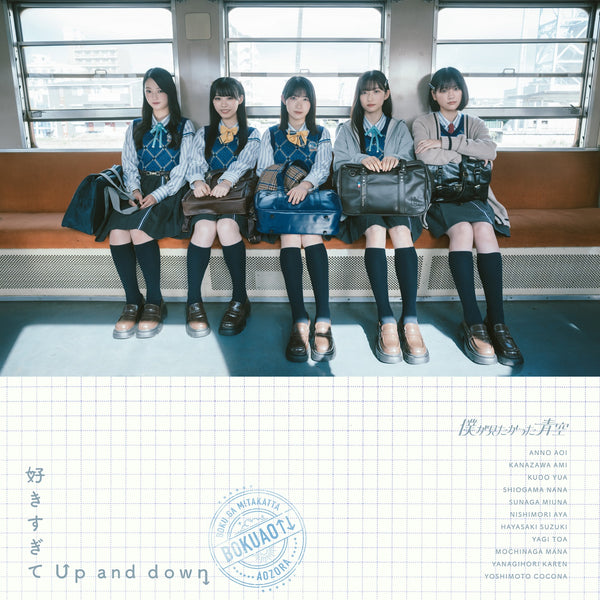 【オリジナル特典】僕が見たかった青空／好きすぎてUp and down＜CD+Blu-ray＞（初回盤 Type A)［Z-15917］20241113