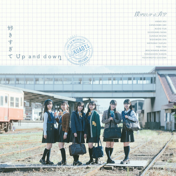 【オリジナル特典】僕が見たかった青空／好きすぎてUp and down＜CD+Blu-ray＞（初回盤 Type B )［Z-15917］20241113