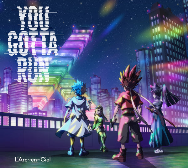 【先着特典】L'Arc〜en〜Ciel／YOU GOTTA RUN＜CD＞（初回生産限定盤B)［Z-16152］20250115