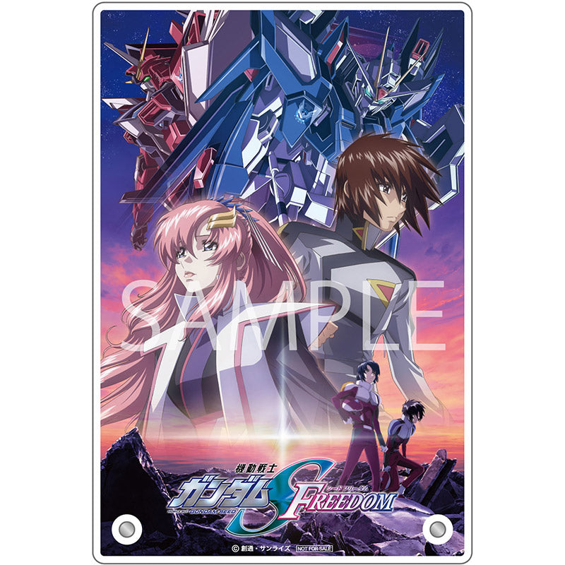 【オリジナル特典】アニメ／機動戦士ガンダムSEED FREEDOM＜3Blu-ray+CD＞（[WonderGOO/新星堂限定]キービジュアル使用　アクリルジオラマつきBlu-ray特装限定版)［Z-15692］20241225