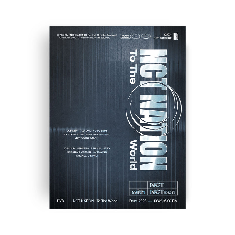 【先着特典】V.A.／2023 NCT CONCERT – NCT NATION：To The World in INCHEON（DVD）＜3DVD＞［Z-15537］20240731