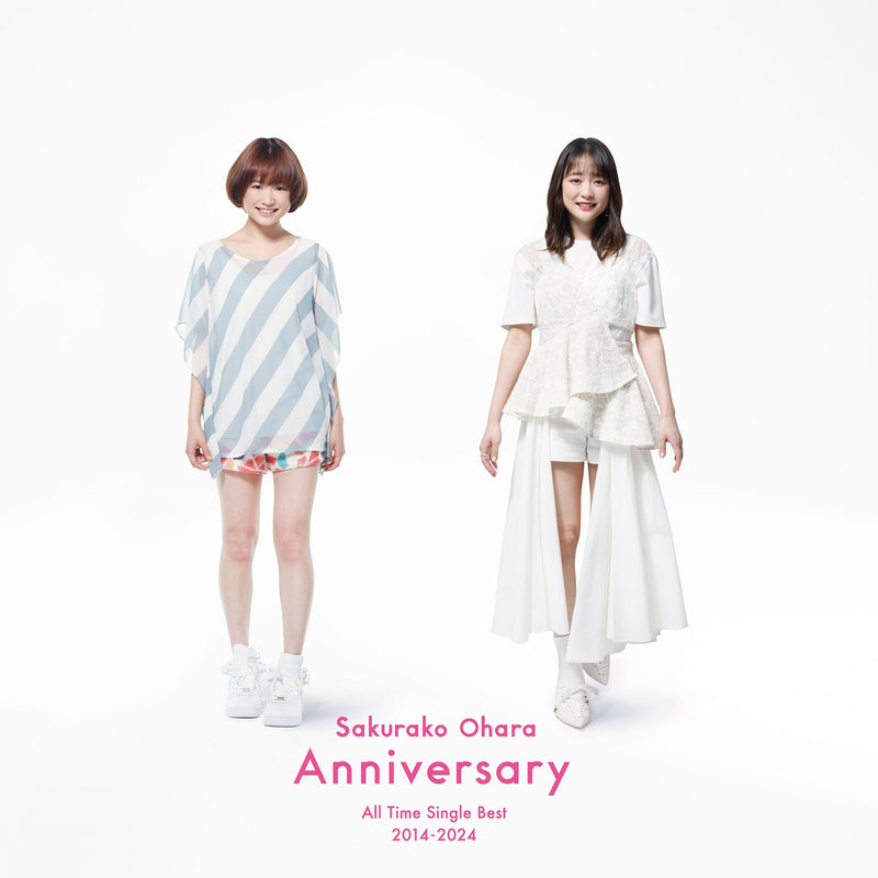 【先着特典】大原櫻子／オールタイムシングルベスト 2014-2024 「Anniversary」＜2CD＞（通常盤)［Z-15742］20240821