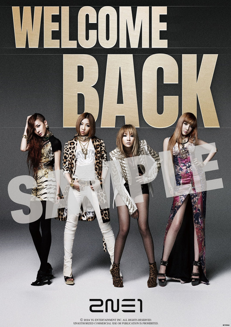 【先着特典】2NE1／WELCOME BACK＜CD＞（初回生産限定盤)［Z-16047］20241225