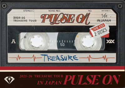 【先着特典】TREASURE／2025-26 TREASURE TOUR [PULSE ON] IN JAPAN (LIVE CD)＜2CD＞［Z-17056］20260320