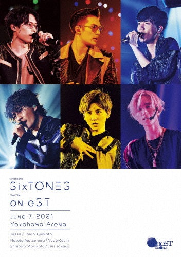 SixTONES／on eST＜2DVD＞（通常盤)20211020