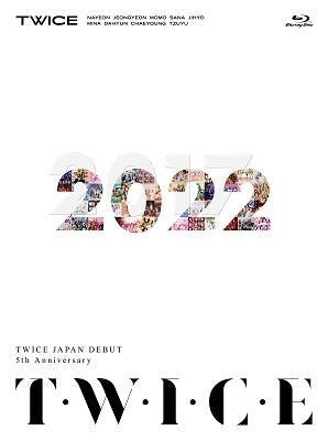 TWICE／TWICE JAPAN DEBUT 5th Anniversary 『T・W・I・C・E』＜2Blu-ray＞（初回限定盤)20220525