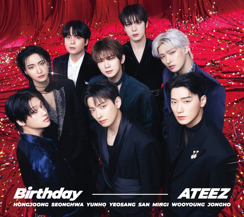 【先着特典】ATEEZ ／Birthday＜CD＞（初回盤Ａ)［Z-15891］20241002