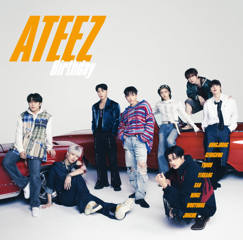 【先着特典】ATEEZ ／Birthday＜CD＞（初回フラッシュプライス盤)［Z-15891］20241002