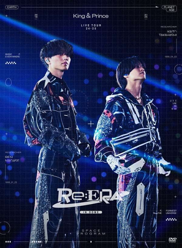 【先着特典】King & Prince／King & Prince LIVE TOUR 24-25 〜Re:ERA〜 in DOME＜3DVD＞（初回限定盤DVD)［Z-16786］20251022