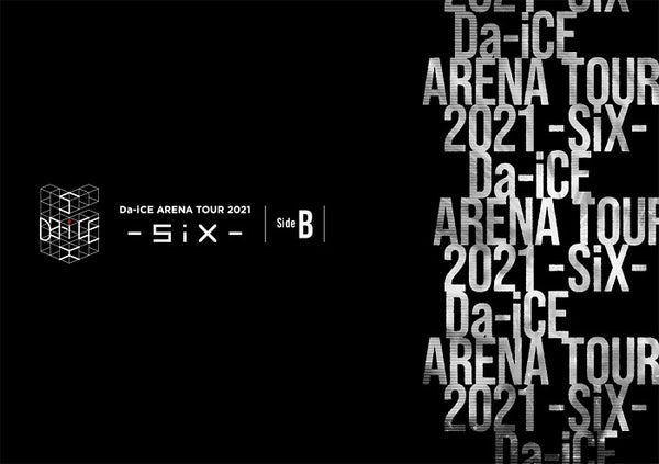 Da-iCE／Da-iCE ARENA TOUR 2021 -SiX- Side B＜Blu-ray＞［Z-12603］20220316