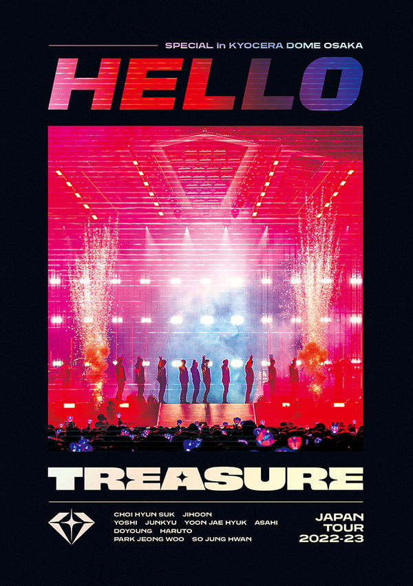 【先着特典】TREASURE／TREASURE JAPAN TOUR 2022-23 〜HELLO〜 SPECIAL in KYOCERA DOME OSAKA＜2DVD＞［Z-14827］20231206