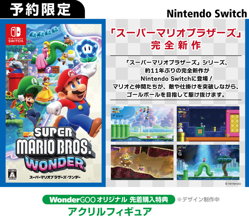 Nintendo Switch スーパーマリオブラザーズ ワンダー
