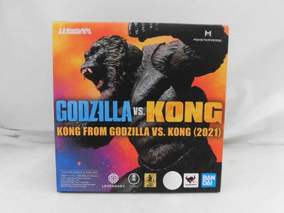 【中古】【未開封品】S.H.MonsterArts KONG FROM GODZILLA VS. KONG(2021) 「ゴジラvsコ...