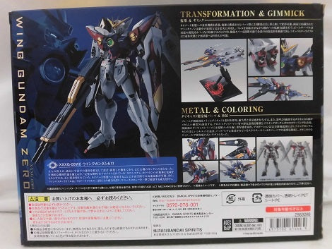 【中古】【開封品】METAL ROBOT魂 ＜SIDE MS＞ ウイングガンダムゼロ 「新機動戦記ガンダムW」＜フィギュア＞（代引き不可）6355