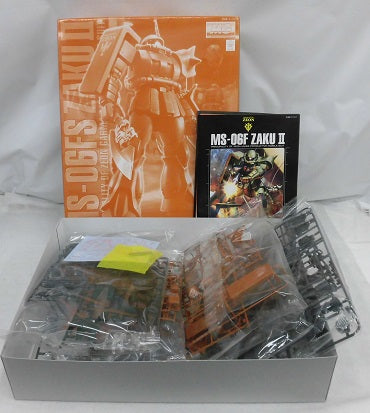 中古】【未組立品】1/100 MG MS-06FS ガルマ・ザビ専用 ザクII 「機動戦士ガンダムMSV」 プレミアムバンダイ限定＜プラモ