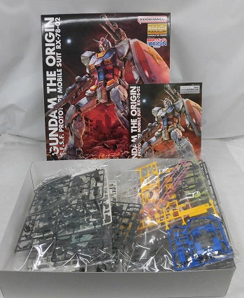 【中古】【未組立品】1/100 MG RX-78-2 ガンダム 「機動戦士ガンダム THE ORIGIN」＜プラモデル＞（代引き不可）6355