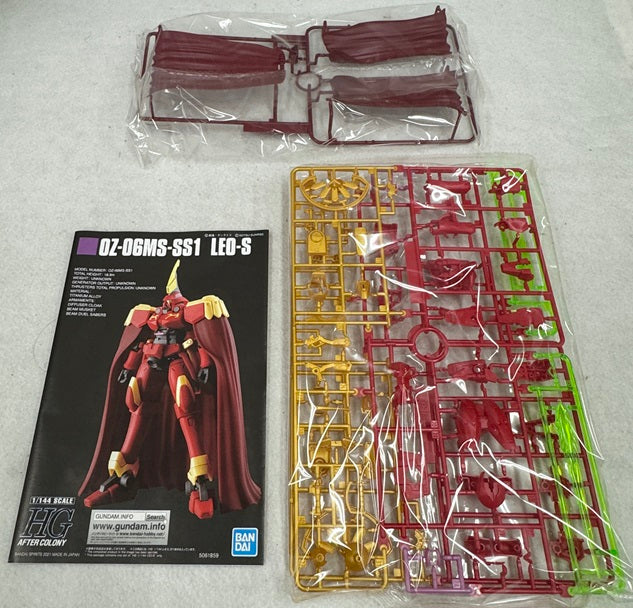 【中古】【未組立】HG 1/144 OZ-06MS-SS1 レオス 「新機動戦記ガンダムW DUAL STORY G-UNIT」 プレミアムバンダイ限定 [5061859]＜プラモデル＞（代引き不可）6355