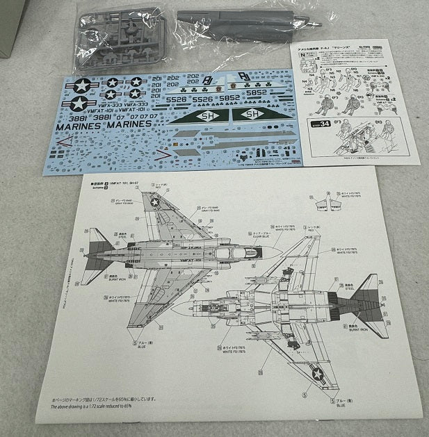 【中古】【未組立】1/72 アメリカ海兵隊 F-4J “海兵隊”(限定) 特装仕様 [72843]＜プラモデル＞（代引き不可）6355