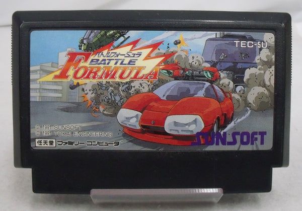 【中古】【開封品】ファミコンソフト　バトルフォーミュラ＜レトロゲーム＞（代引き不可）6355