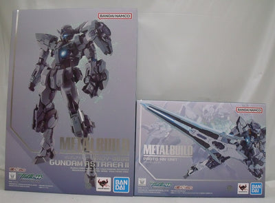 【中古】【開封品】【セット】METAL BUILD ガンダムアストレアII ・プロトザンユニット「機動戦士ガンダム00(ダブルオー)」...