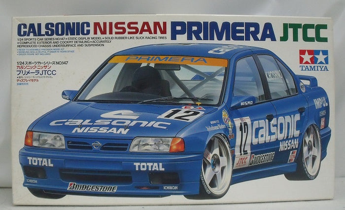 中古】【未組立】プラモデル 1/24 カルソニック・ニッサン プリメーラ JTCC 「スポーツカーシリーズ No.147」 [24147]