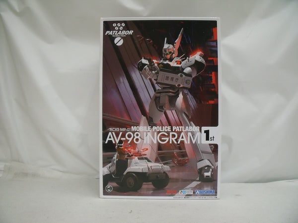 【中古】【未組立】機動警察パトレイバー 1/43 AV-98 イングラム1号機＜プラモデル＞（代引き不可）6355