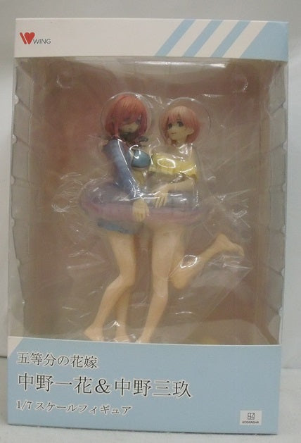 中古】【未開封】中野一花＆中野三玖 「五等分の花嫁」 ABS＆PVC