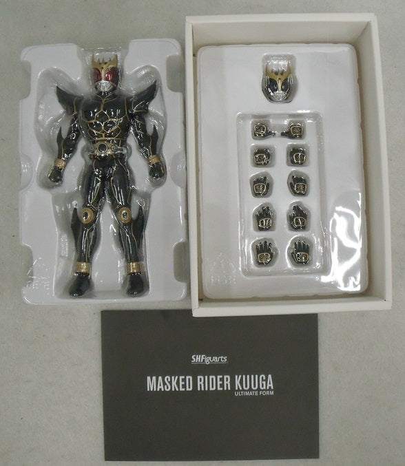 【中古】【開封品】S.H.Figuarts 仮面ライダークウガ アルティメットフォーム(真骨彫製法版) 「仮面ライダークウガ」 魂ウェブ商店限定＜フィギュア＞（代引き不可）6355