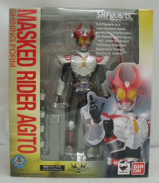 【中古】【開封品】S.H.Figuarts 仮面ライダーアギト シャイニングフォーム＜フィギュア＞（代引き不可）6355