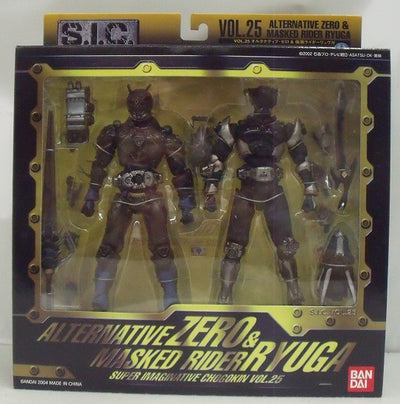 【中古】【未開封品】S.I.C. VOL.25 オルタナティブ・ゼロ＆仮面ライダーリュウガ 「仮面ライダー龍騎」＜フィギュア＞（代引き...