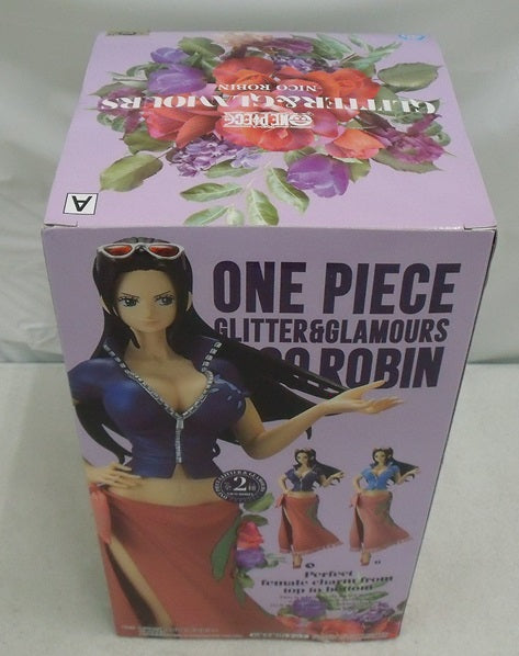 【中古】【未開封】ニコ・ロビン A(衣装濃) 「ワンピース」 GLITTER＆GLAMOURS -NICO ROBIN-＜フィギュア＞（代引き不可）6355